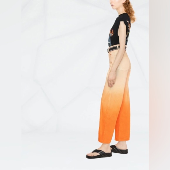 NWT Sandro Rodrigue Ombré Crop Nonstretch Jeans. Size 2 - Picture 5 of 9